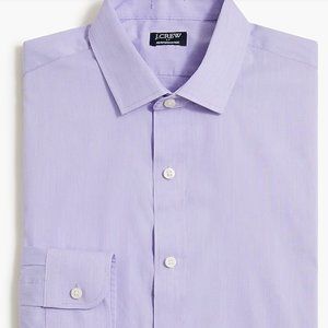 NWT J Crew Men's Lavender LS Shirt XL